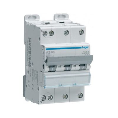 Disjoncteur NFT816 - 4P - 3P+N - 16A - 6 à 10kA - 500V - 50/60 Hz