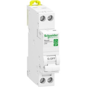 Disjoncteur peignable courbe C phase + neutre 10A Schneider Electric Resi9 XP