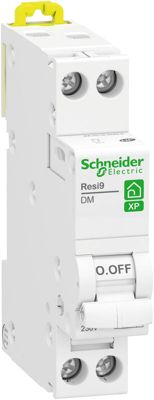 Disjoncteur peignable courbe C phase + neutre 2A Schneider Electric Resi9 XP