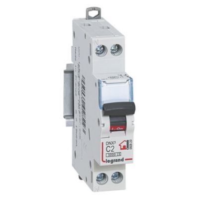 Disjoncteur Phase + neutre 2A Legrand