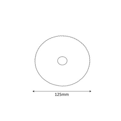 Disque à lamelles zirconium Erbauer 125 mm, Grain 40
