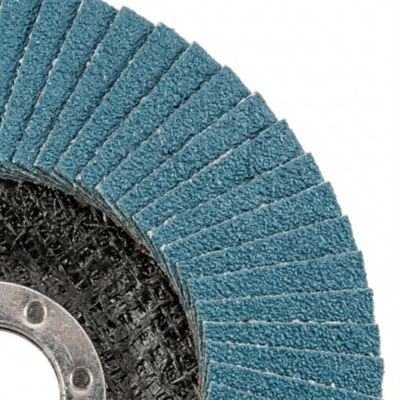 Disque à lamelles zirconium Erbauer 125 mm, Grain 80