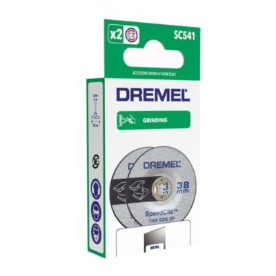 Disque à meuler vendu par 2 Dremel SpeedClic