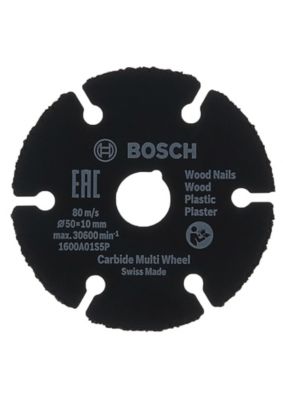Disque à tronçonner Bosch Professional Carbide Multi Wheel 50x10 mm