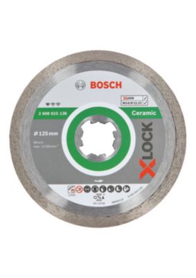 Disque à tronçonner diamant Bosch X-LOCK ⌀125mm