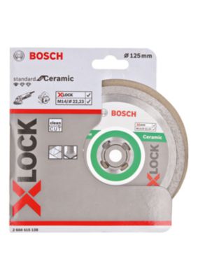 Disque à tronçonner diamant Bosch X-LOCK ⌀125mm