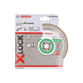 Disque à tronçonner diamant Bosch X-LOCK ⌀125mm