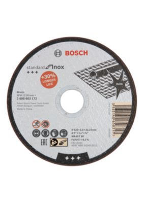 Disque à tronçonner inox Bosch 125x1,6x22mm