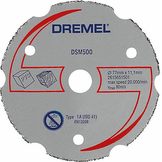 Disque à tronçonner multi-usage en carbure Dremel DSM20 (DSM500
