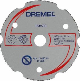 Disque à tronçonner multi-usage en carbure Dremel DSM20 (DSM500)