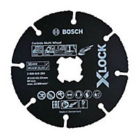 Disque à tronçonner multimatériaux Bosch X-Lock 115 mm
