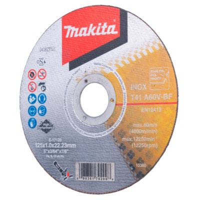 Disque à tronçonner pour métal Makita Ø 125 x Ep. 1 mm