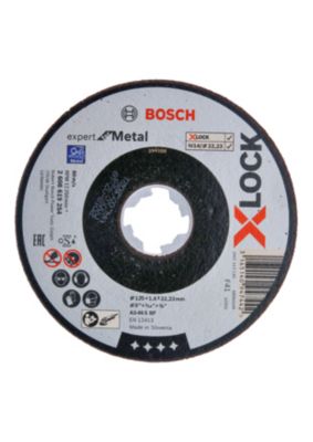 Disque à tronçonner X-LOCK Exoert métal 125X1.6X22/23mm