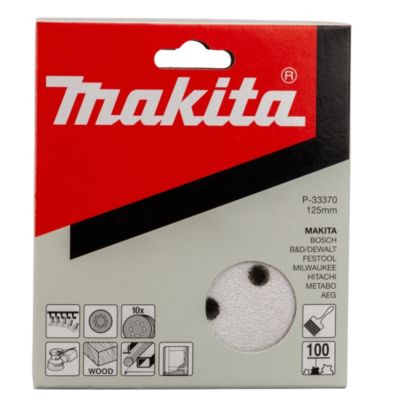 Disque abrasif multi-matériaux Makita ø125mm grain 100 - 10 pièces