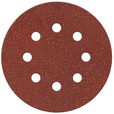 Disque auto-agrippant - SCID - Diamètre 125 mm - 8 trous - Grain 40 - Vendu par 10