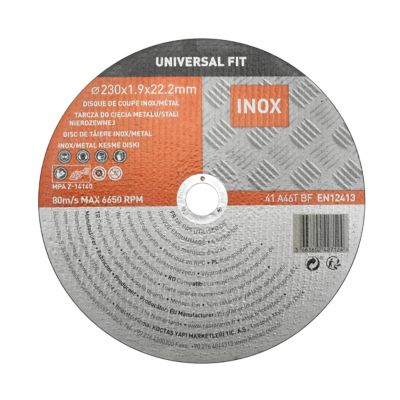 Disque abrasif Universal support meuleuse, ø115 mm - 5 pièces, Grain 24