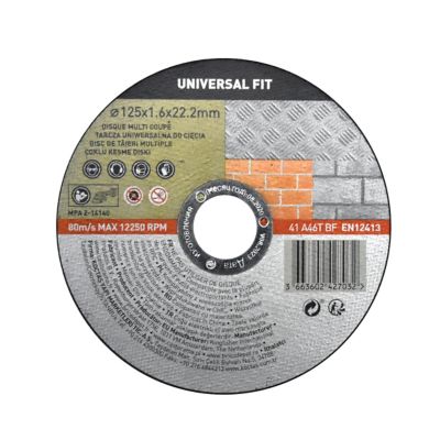 Disques De Coupe Multifonctionnels - 2 Pièces, 100mm, Pour Meuleuse, Métal/PVC/Céramique