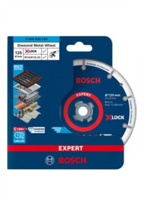 Disque diamant Bosch pour métal Expert Ø125mm