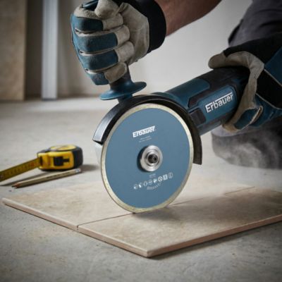 Lame Diamant HIGHDRIL 125 Mm Pour Carrelage - Disque Coupe/meulage Porcelaine, Granit, Marbre - Forme éventail