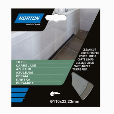 Disque diamant continu carrelage Norton 110x22,2 mm