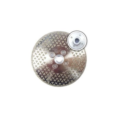 Disque Diamant à Couper et Poncer Pro DARK KNIGHT D. 125 x M14 x Ht. 3 mm - Marbre, PVC, Tuile - Diamwood