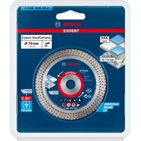 Disque diamant expert Bosch 76X1.9X10 mm