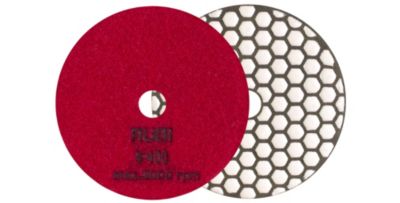 Disque diamant polissage carrelage à sec 400 grains D.100 mm Rubi