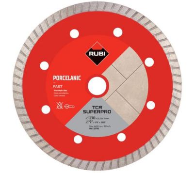 Disque diamant RUBI TCR 125 SUPERPRO