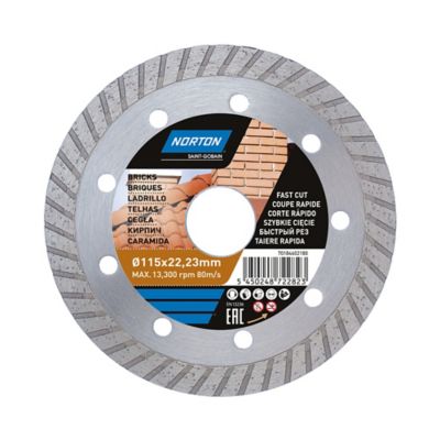 Disque diamant turbo multi Norton 115x22,2 mm