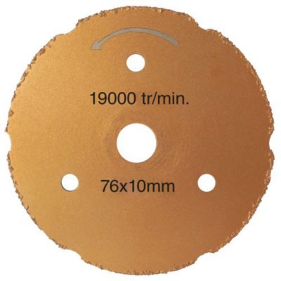 Disque diamanté universel pour mini meuleuse angulaire CS 76 76x10mm - FARTOOLS - 115416