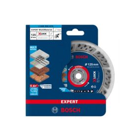 Disque diamant XLOCK Bosch multi-matériaux expert 125x22/23mm