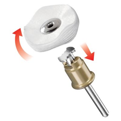 Disque lustreur 25 mm Dremel SpeedClic