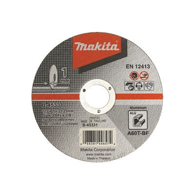 Disque À Tronçonner Aluminium Pour Meuleuses Makita B-45331