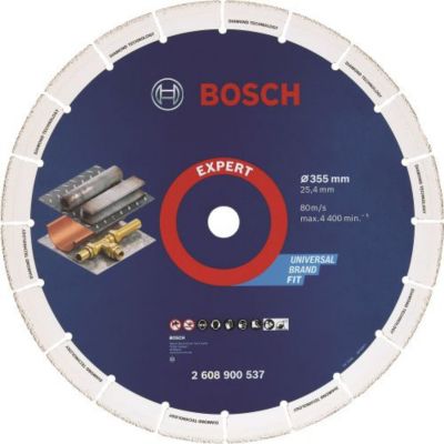 Disque à tronçonner Diamond Metal Wheel 355mm - BOSCH EXPERT - 2608900537