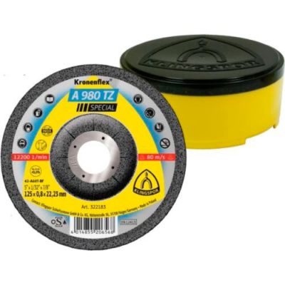 Disque à tronçonner KRONENFLEX A 980 TZ Special 125x0,8x22,23mm - KLINGSPOR - 322183