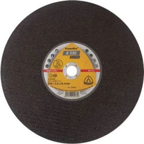 Disque à tronçonner KRONENFLEX plat A 330 Extra pour acier 305 x 2,5 x 25,4mm - KLINGSPOR - 360976