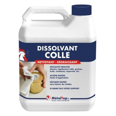 Dissolvant Colle - 1 L - Métaltop