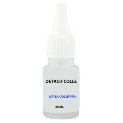 Dissolvant LCP LACOLLEPRO pour colles cyanoacrylate Détach'Colle 20ml — free download