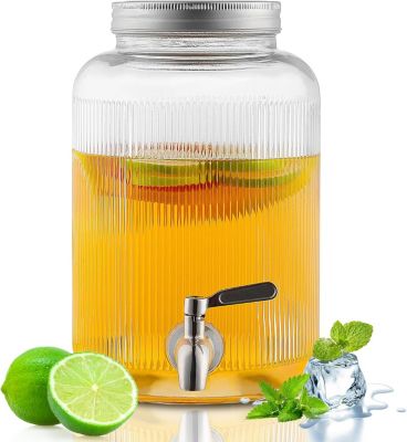 Distributeur de Boissons en Verre avec Robinet 4 - 5,5 L