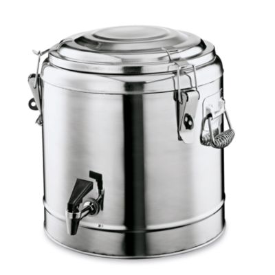 Distributeur de boissons isothermes en Acier au nickel-chrome 20 L H 380 mm   360 mm - Was Germany