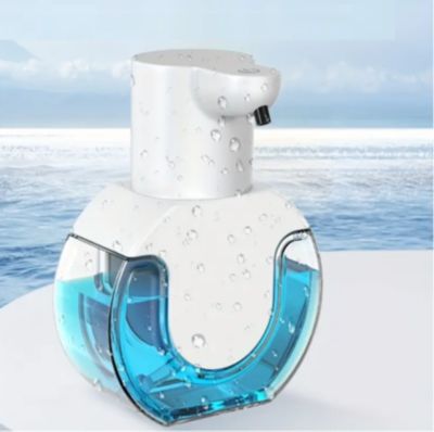 Distributeur de Désinfectant et de Savon - Bouteille de Mousse à Dét. Automatique Sans Contact, 14.54 oz