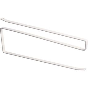 Distributeur de Papier essuieTout sous Armoire Support pour Rouleau de Papier sans perçage pour Cuisine Salle de Bain1 pièces