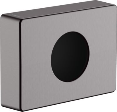 Distributeur de sachets hygiéniques noir chromé brossé Hansgrohe