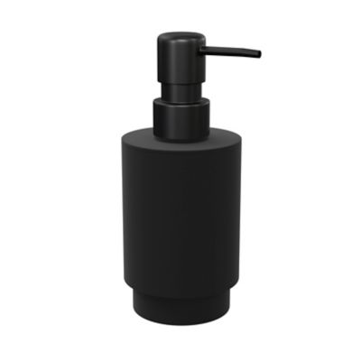Distributeur de savon 200 ml, noir, GoodHome Kina