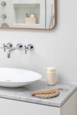 Distributeur de savon 250 ml, beige, Brabantia ReNew