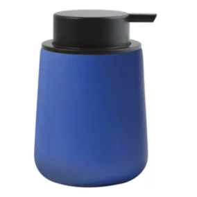 Distributeur de savon 300 ml en céramique, bleu royal, MSV Maonie