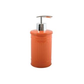 Distributeur de savon Acier HABANA Orange MSV