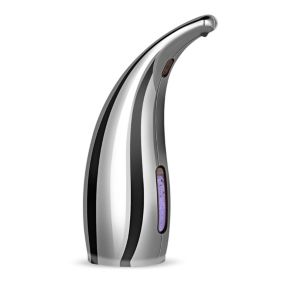 Distributeur de Savon Automatique, 300ML Distributeur de Savon Electrique avec Capteur, IPX6 Distributeur de Savon Etanche pour Cu