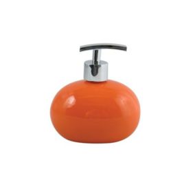 Distributeur de savon Céramique  JAVA Orange MSV