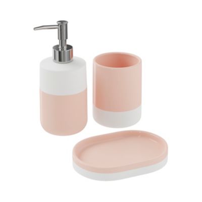 Distributeur de savon Koros blanc et nude GoodHome